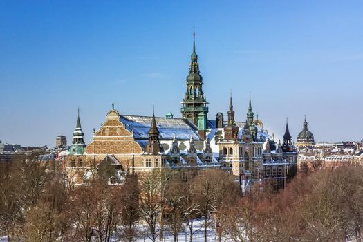 The Nordic Museum is a museum located on Djurgarden island in central Stockholm, Sweden