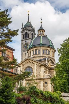Enge church was built in neo-Renaissance style in 1894 in Zurich, Switzerland