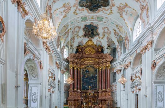 Jesuit Church is a Catholic church in Lucerne, Switzerland. Interior