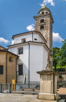 Cathedral of Saint Lawrence is a Roman Catholic cathedral in Lugano, Ticino, Switzerland