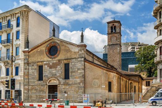 The church of Santa Maria degli Angeli is a late Romanesque religious building located in Lugano, Swizerland