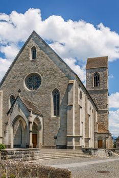 St. John's Church in Rapperswil is mixed style church dating back to the 12th century, Switzerland 