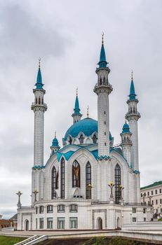 Qolsarif Mosque located in Kazan Kremlin, Russia