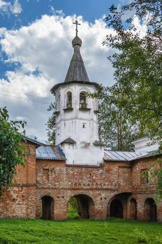 Church of St. Michael the Archangel is located in canter of  Veliky Novgorod, Russia