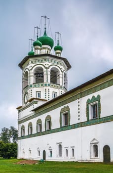 St. Nicholas Convent in the village of Vyazhishchi near Veliky Novgorod, Russia