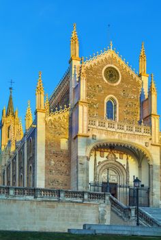 San Jeronimo el Real (St. Jerome Royal Church) is a Roman Catholic church from the early 16th-century in central Madrid, Spain