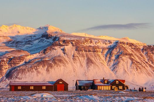 The beautiful Arnarstapi at Snaefellsness Peninsula, Iceland, Europe