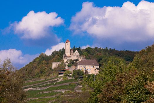 castle Hornberg, Neckarzimmern, Baden-Württemberg, Germany