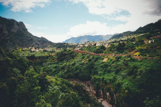 A Village in Madeira, Portugal, Europe