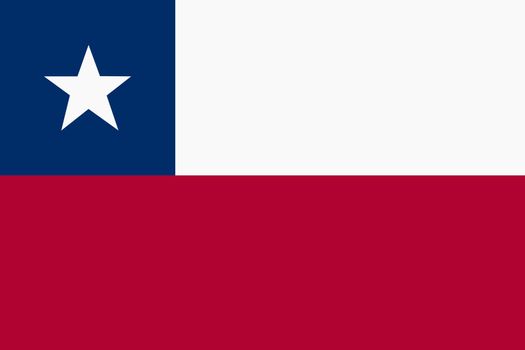 A Chile flag background illustration large file red white blue star