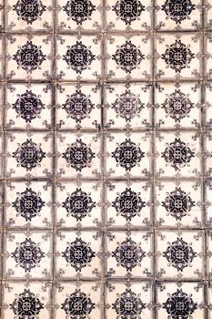 Colorful tiles of Lisbon, Portugal