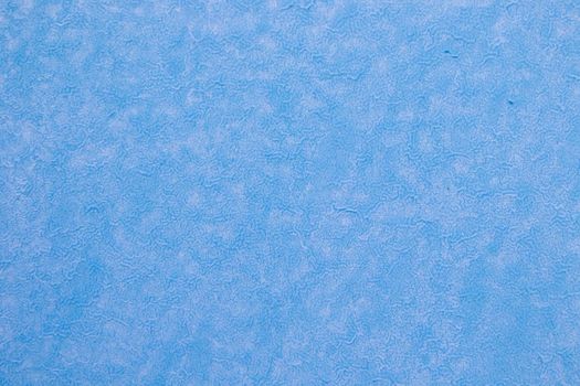 blue old wall with layers of paint. texture on the background. Oil paint on canvas. copy space. banner for design.