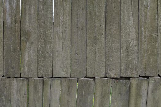 gray messy wooden planks wall suface texture and background.
