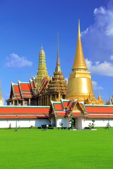 The palace of the king of Thailand. Opened as a tourist destination in Asia.
