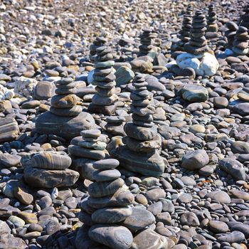 The island has beautiful stone located in Thailand.