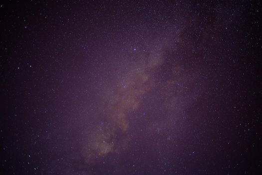Image of the night sky overlooking the stars and galaxies.
