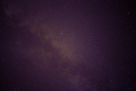 Image of the night sky overlooking the stars and galaxies.