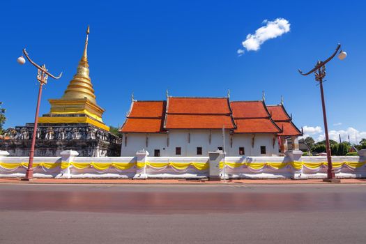 Thailand Temple in Nan Province