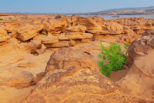 Sam Pan Bok (Grand Canyon of Thailand), Ubon Ratchathani, Thailand