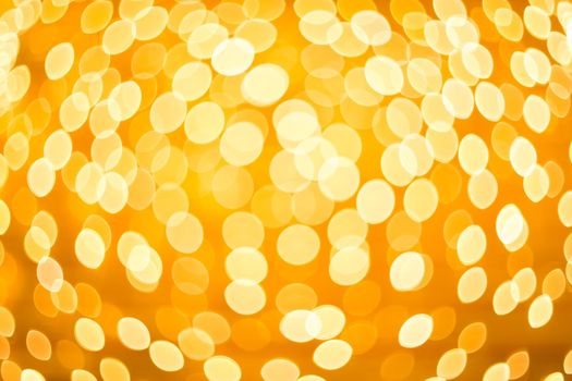 Bokeh light Vintage background. Gold Chocolate color Christmas background