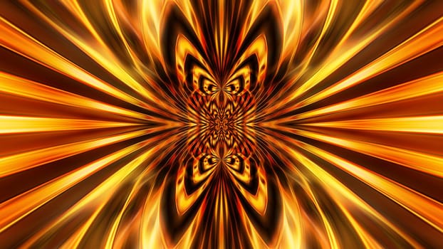 Abstract glowing orange background with pattern.
