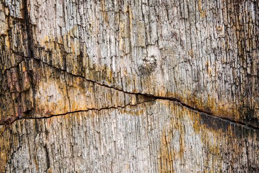 Rough and cracked texture pattern of the old black white and brown or rust color stone surface, Strong structure durable nature of rock for abstract grunge background