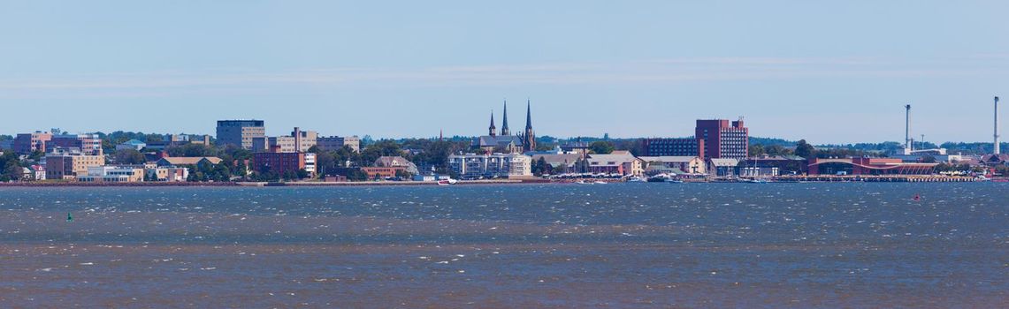 Panoramic view of Charlottetown . Charlottetown, Prince Edward Island, Canada.