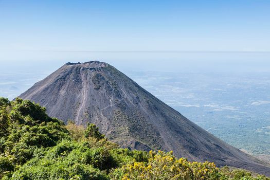 Izalco Volcano in Cerro Verde National Park. Santa Ana, El Salvador.