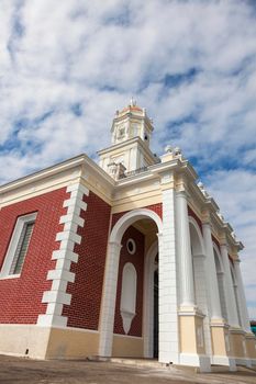 El Carmen Church in Santa Ana. Santa Ana, El Salvador.