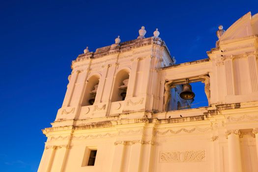 Our Lady of Grace Cathedral in Leon. Leon, Nicaragua.