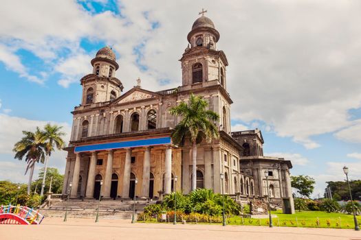 Old Cathedral of Managua. Managua, Nicaragua.