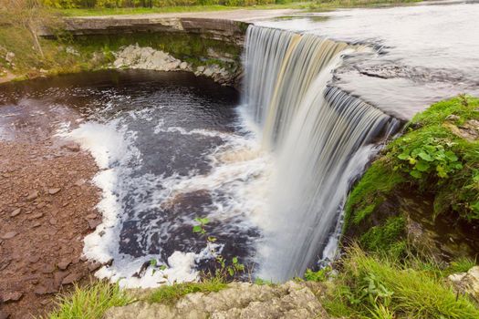 Jagala Waterfall in Lahemaa National Park. Tallinn, Estonia