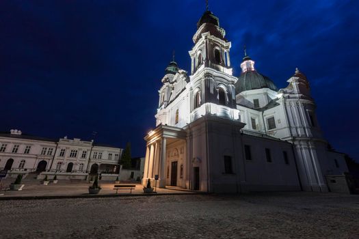 Basilica of the Birth of the Virgin Mary in Chelm, Poland. Chelm, Lubelskie, Poland.
