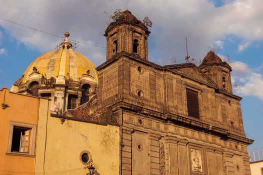 Our Lady of Loreto Church in Mexico City. Mexico City, Mexico.
