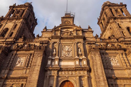 Metropolitan Cathedral in Mexico City. Mexico City, Mexico.