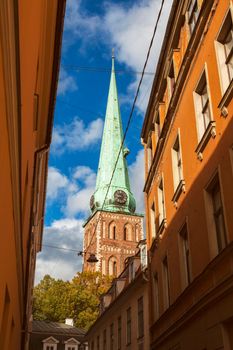 St. James Roman Catholic Cathedral in Riga. Riga, Latvia.