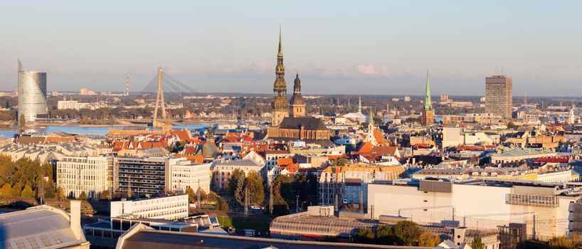 St. Peter Church in Riga. Riga, Latvia