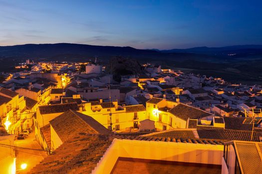 Architecture of Olvera. Olvera, Andalusia, Spain.