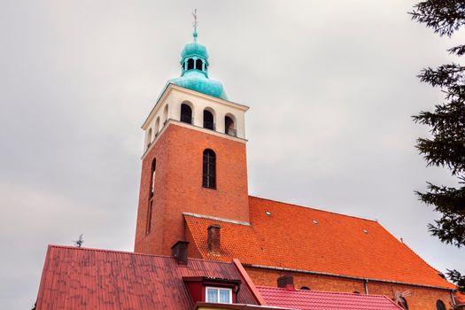 Church of the Visitation of the Blessed Virgin Mary in Jastarnia. Jastarnia, Pomorskie, Poland.