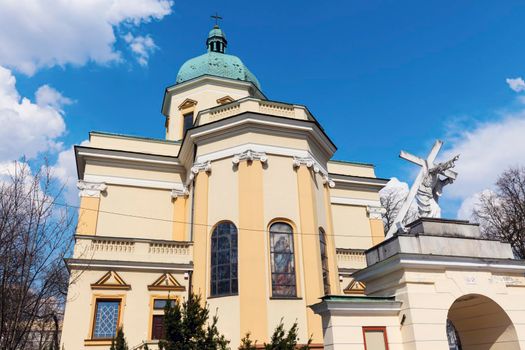 St. Stanislaus Garrison Church in Radom. Radom, Mazovia, Poland.