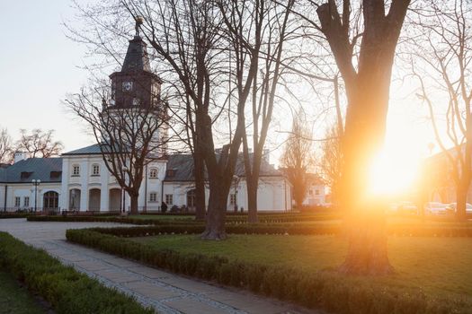 Town Hall in Siedlce. Siedlce, Masovia, Poland.