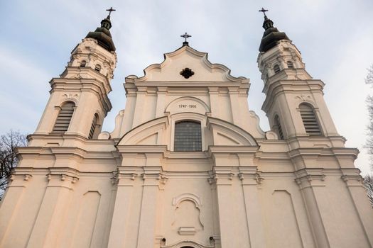 Church of the Nativity of the Blessed Virgin Mary in Biala Podlaska. Biala Podlaska, Lubelskie, Poland.