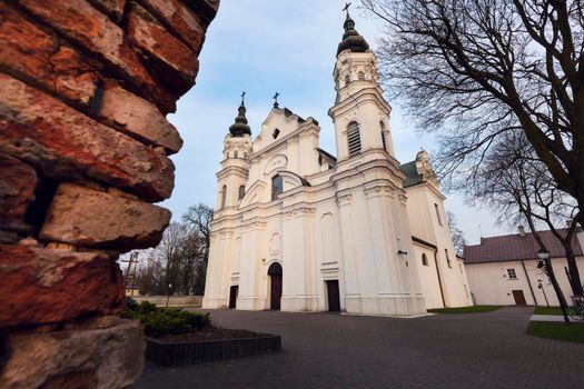 Church of the Nativity of the Blessed Virgin Mary in Biala Podlaska. Biala Podlaska, Lubelskie, Poland.