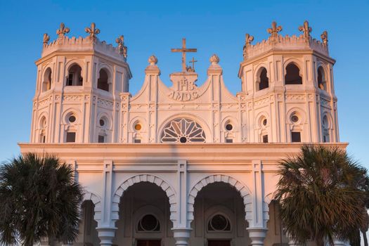 Sacred Heart Church in Galveston. Galveston, Texas, USA.