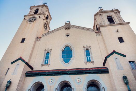 Corpus Christi Cathedral. Corpus Christi, Texas, USA.
