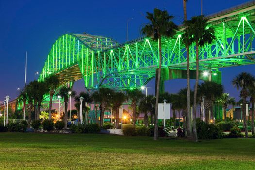 Corpus Christi Harbor Bridge. Corpus Christi, Texas, USA.