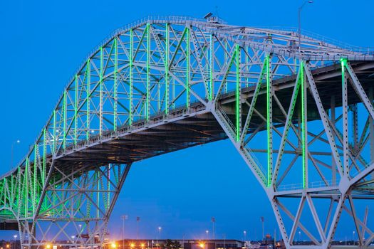 Corpus Christi Harbor Bridge. Corpus Christi, Texas, USA.