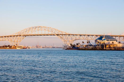 Corpus Christi Harbor Bridge. Corpus Christi, Texas, USA.