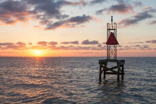 Gulf of Mexico in Corpus Christi. Corpus Christi, Texas, USA.