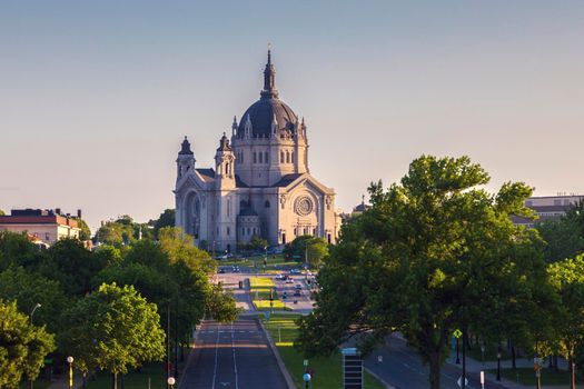 Cathedral of Saint Paul. St. Paul, Minnesota, USA.